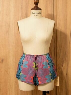 Custo Barcelona Pink/Blue Floral Lounge Shorts
